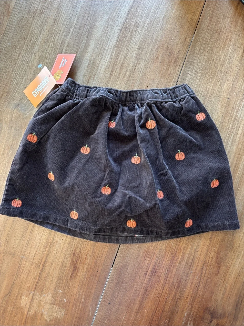 NWT Gymboree pumpkin skort 4t